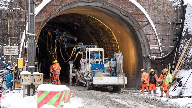 Am Nordportal kam es zum Einsturz. (Bild: Tröster Andreas/ANDREAS TROESTER)