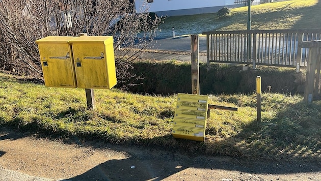 Previously unknown perpetrators blew up several letterboxes with firecrackers in the districts of Deutschlandsberg and Leibnitz. (Bild: Tanja Schwaiger)