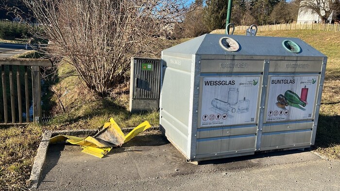 Die Wucht der Sprengkraft wird hier offensichtlich