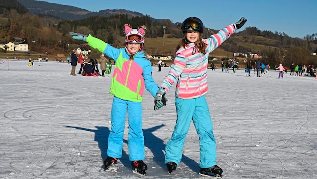 Der Radlerstopp in St. Veit hat wieder für Eisläufer geöffnet.