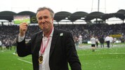 Der große Traum ist Wirklichkeit geworden: Sturm-Boss Christian Jauk jubelte im Mai über den ...
