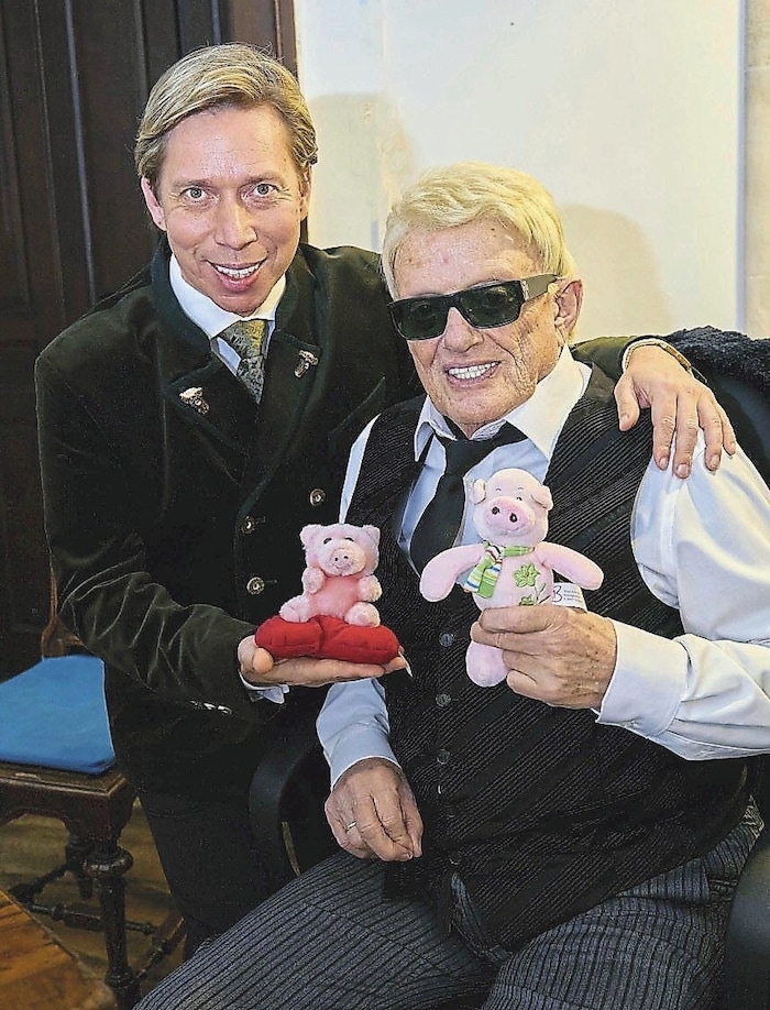 Heino: „Mit 86 wünscht man sich Gesundheit. Für mich, aber auch für Helmut, seinen Sohn Lennie ...
