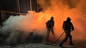 Die Feuerwehrleute aus Hopfgarten kämpften gegen die Flammen.