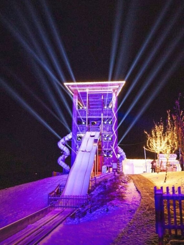 Lichterglanz in Krumbach in der Buckligen Welt.