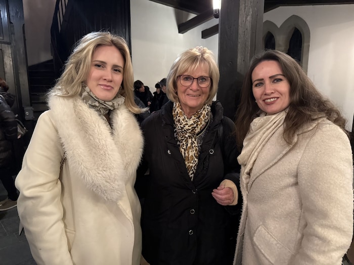Jessica Tagwerker, Marlene Gmeiner und Bianca Tagwerker (v.l.) genossen den Abend.