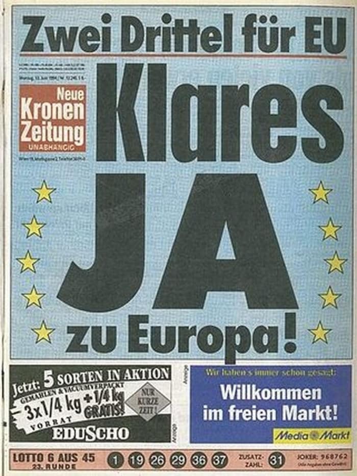 Zwei Volksabstimmungen in der gesamten Zweiten Republik: 1978 sagten die Österreicher und ...