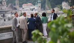 Landes-Chef Wilfried Haslauer will im neuen Jahr noch einmal die Richtung vorgeben. (Bild: Tröster Andreas)