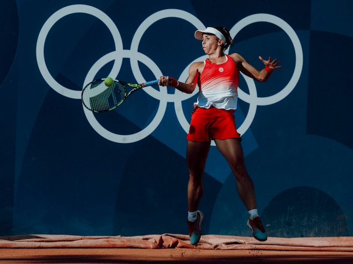 Julia Grabher was unable to compete in Paris in top form.