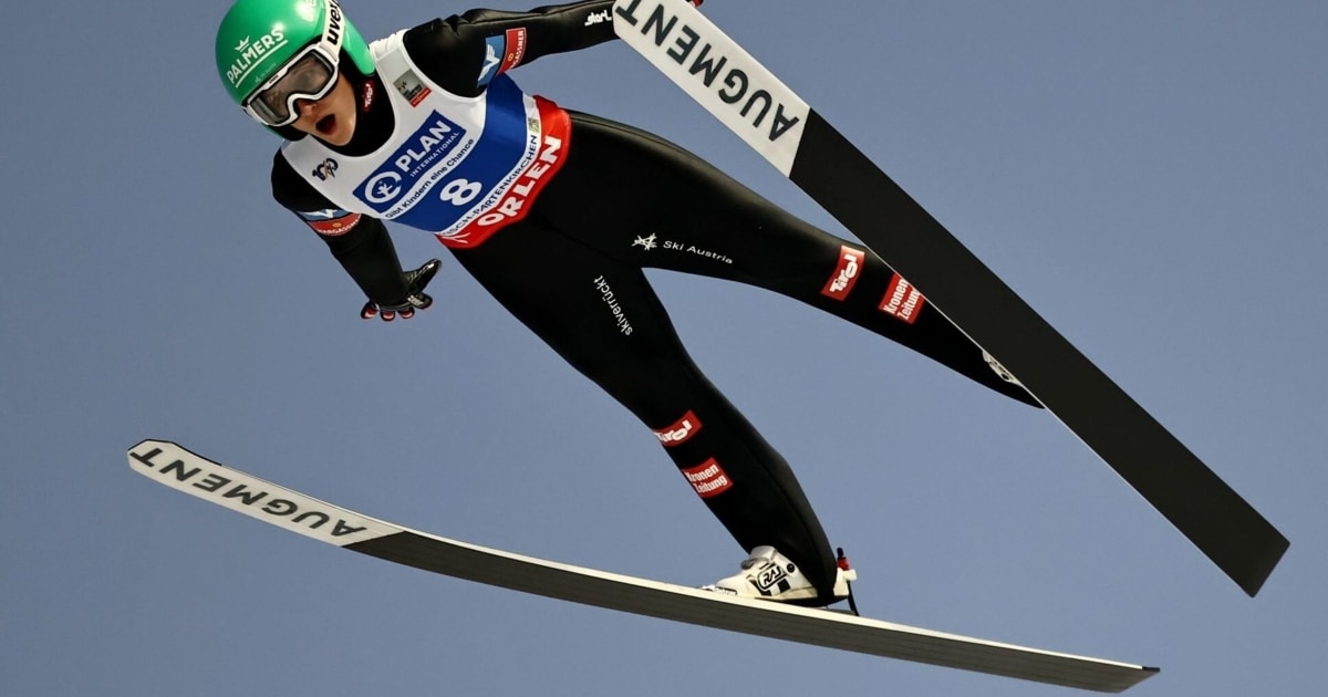 In Garmisch - Record Jump! Eva Pinkelnig Lands on the Podium