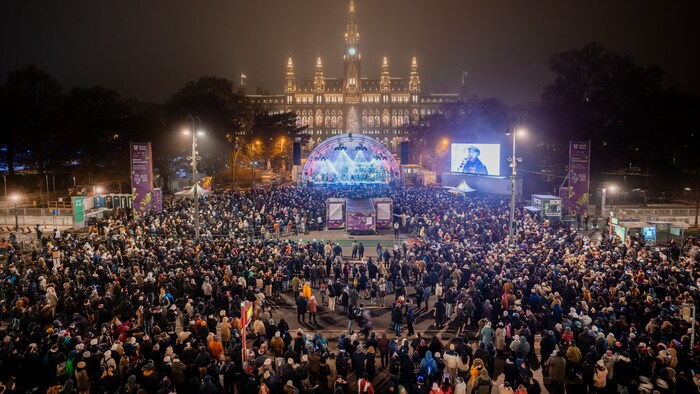 The New Year's Eve Trail, which has been visited by around 800,000 (!) revellers in previous ...