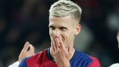 Dani Olmo has every reason to turn up his nose. (Bild: AP)