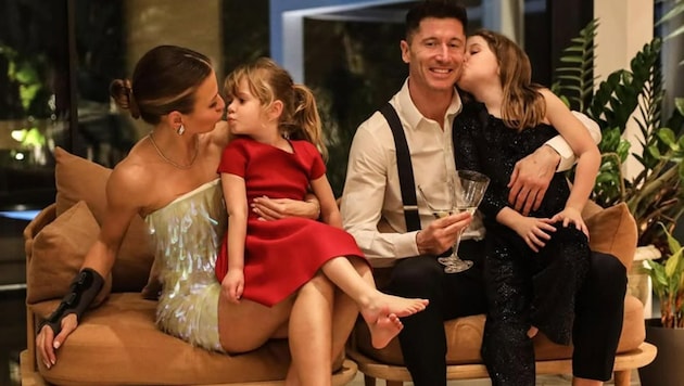 Familienidylle pur bei den Lewandowskis (Bild: Instagram.com/_rl9)