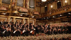 Die Wiener Philharmoniker unter Riccardo Muti (Bild: (c) Dieter Nagl für die Wiener Philharmoniker)