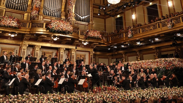 The Vienna Philharmonic Orchestra under Riccardo Muti (Bild: (c) Dieter Nagl für die Wiener Philharmoniker)