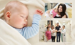 In Österreich hatten es einige Babys zum Jahreswechsel eilig.