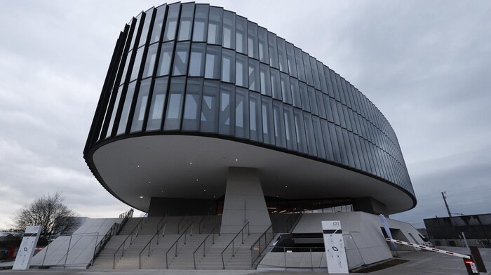 Das futuristische Fitnessstudio befindet sich im Helix.