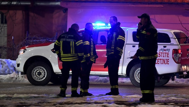 In Montenegro, several people were killed in a shooting attack in a pub on Wednesday. (Bild: AFP/Savo Prelevic)