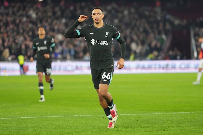 Trent Alexander-Arnold (Bild: Copyright 2024 The Associated Press. All rights reserved)