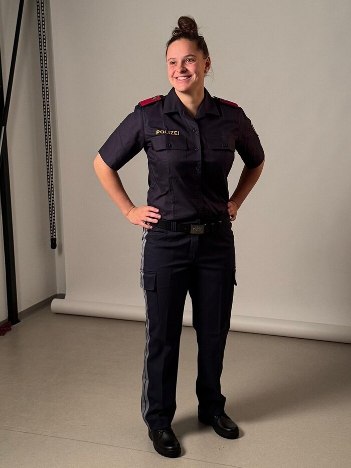 Polizeisportlerin Emily Schöpf hat zuletzt ihren ersten Ausbildungsblock in Graz absolviert.