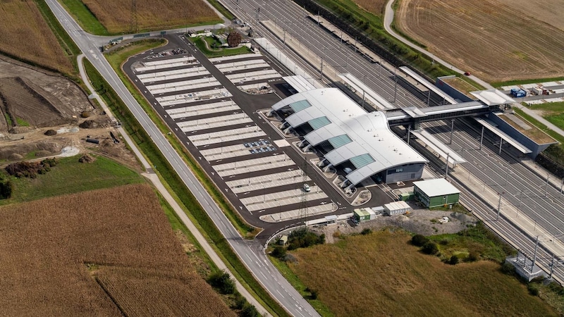 Der Bahnhof Weststeiermark in Groß St. Florian.  (Bild: ÖBB/Steiner)