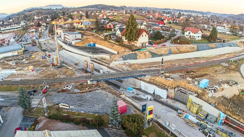 Bahnhof, Straßenunterführung: In Raaba wird alles neu. (Bild: Juergen Fuchs)