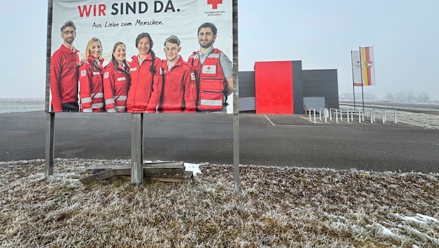 Das Katastrophenlager wurde in Kühnsdorf bereits eingerichtet. (Bild: Evelyn Hronek)