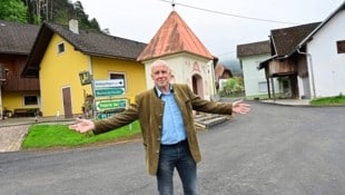 Bürgermeister Bernard Sadovnik freut sich über ein leichtes Plus in seiner Gemeinde. Trotzdem stehe man vor vielen Herausforderungen. (Bild: Evelyn Hronek/EVELYN HRONEK)