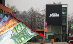 KTM sorgte im letzten Jahr für drei der fünf größten Firmenpleiten. Insgesamt schlitterten in ...