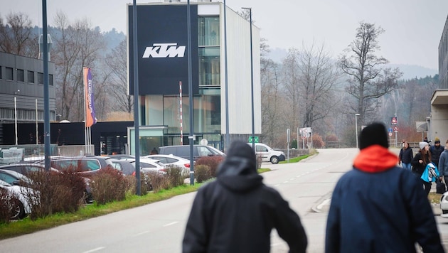 250 Kündigungen gab‘s bei KTM bereits im Zuge der Insolvenz, nun sollen  (Bild: Scharinger Daniel)