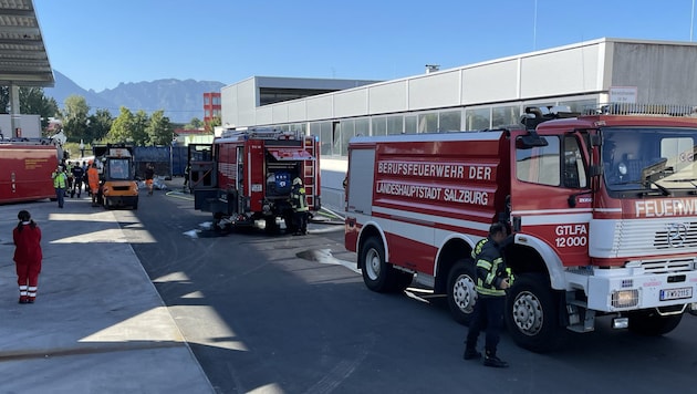 Die Salzburger Berufsfeuerwehr
