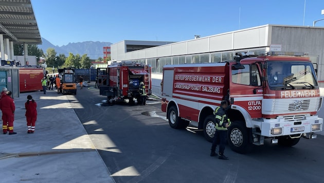 Die Salzburger Berufsfeuerwehr (Bild: Berufsfeuerwehr Salzburg)