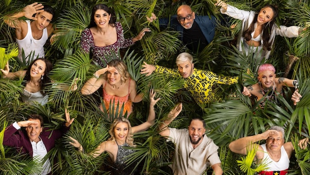 RTL announced its twelve jungle camp candidates on Friday. (Bild: RTL / Boris Breuer)