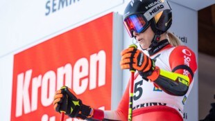 Volle Konzentration bei Lara Gut-Behrami