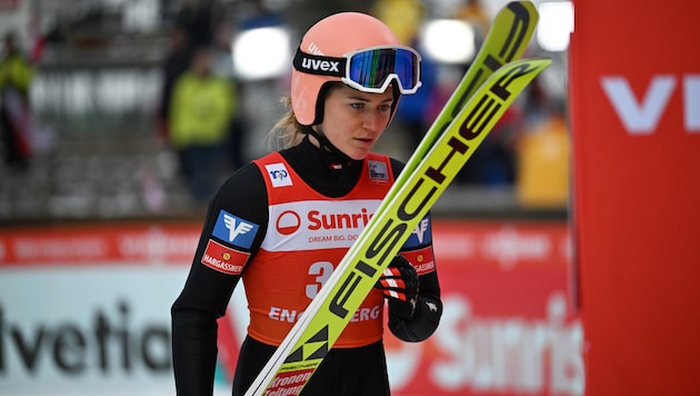 Sara Marita Kramer has to sit out. (Bild: GEPA pictures)