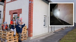 Der Eindruck der Vorderansicht des kleinen, alten Fachwerkshäuschen täuscht, denn die gesamte ...