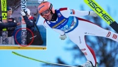 Das ÖSV-Team rund um Stefan Kraft (re.) deckte die Bindungen ab. (Bild: GEPA)