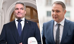 Finden ÖVP-Chef Karl Nehammer und SPÖ-Chef zueinander? Beide zeigten sich am Freitagabend ...