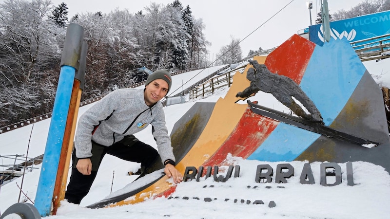 Ski jump manager Michael Steininger has everything in view (Bild: Markus Tschepp)