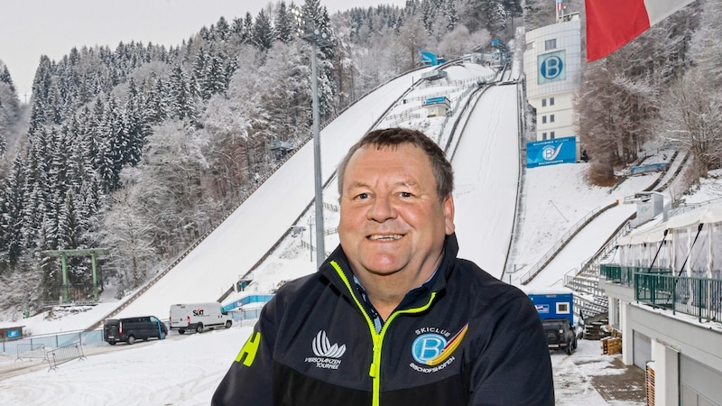 President Manfred Schützenhofer is satisfied (Bild: Markus Tschepp)