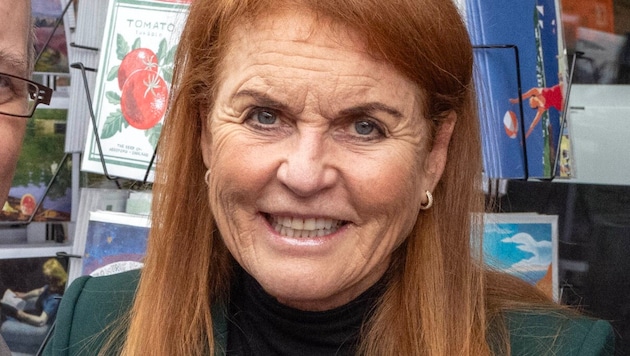 Sarah Ferguson startete in Altaussee mit Freudenblasen ins neue Jahr! (Bild: picturedesk.com/Richard Gillard / Camera Press)