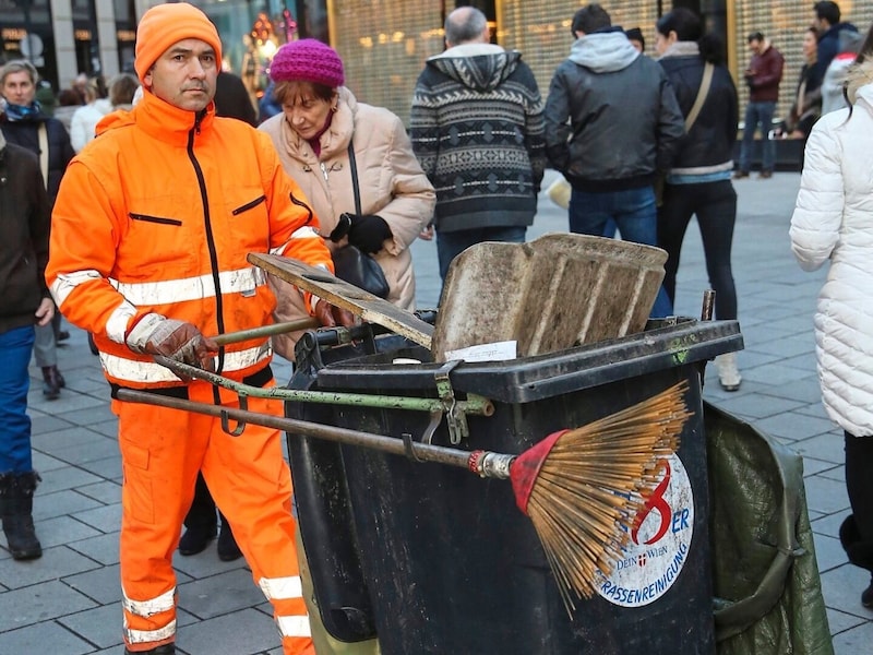 Die 48er sorgten für eine strahlende City am Morgen (Bild: Tomschi Peter)