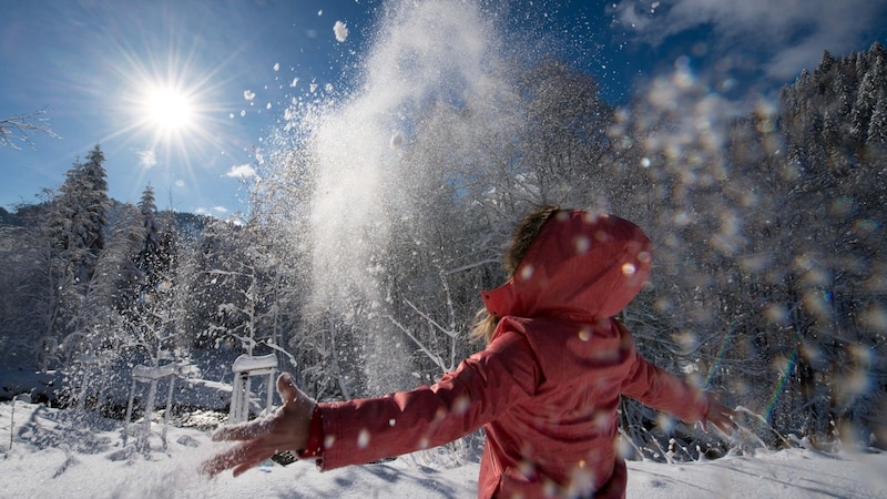 The Balderschwang ski area is characterized by its versatility. (Bild: EPA/Daniel Kopatsch)