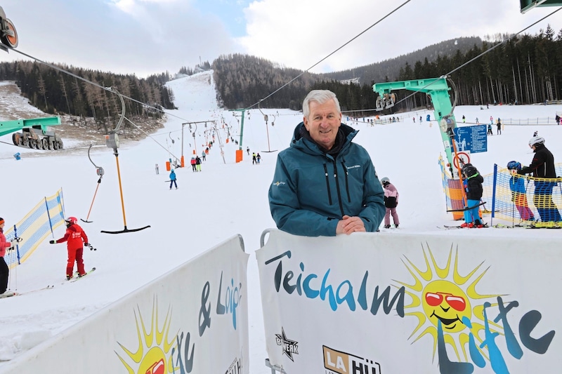 Josef Kletzenbauer has been head of the Teichalm lifts since 2007. (Bild: Jauschowetz Christian)