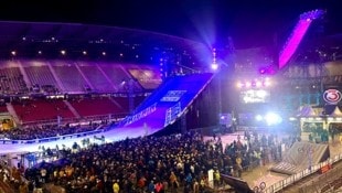 Offene Rechnungen – das blieb über vom „Big Air“-Event in Klagenfurt. (Bild: Jennifer Kapellari)