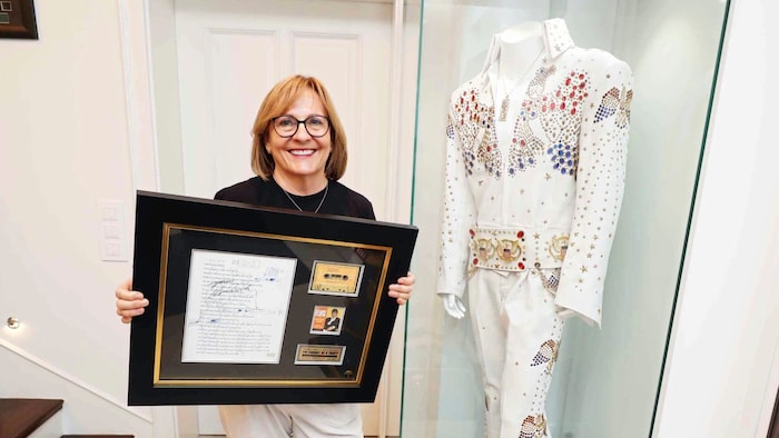 Susanne Mauser collects rarities that remind her of the "King of Rock 'n' Roll".