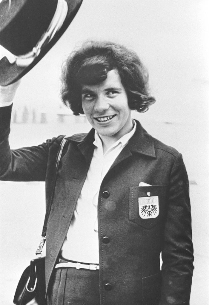 1966 hieß er noch Erika, gewann in Chile die WM-Abfahrt der Damen.