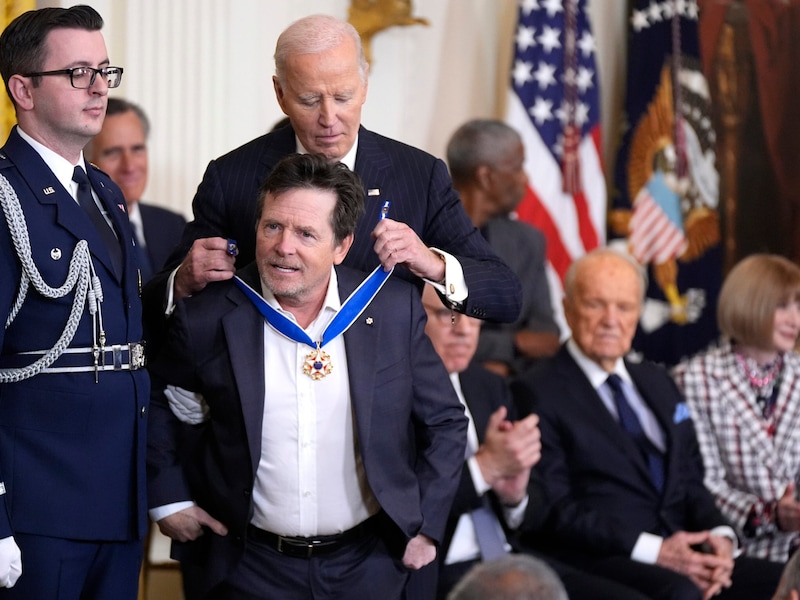 Michael J. Fox (Bild: AP ( via APA) Austria Presse Agentur/Manuel Balce Ceneta)