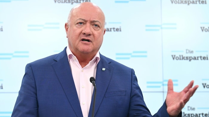 The new ÖVP leader Christian Stocker