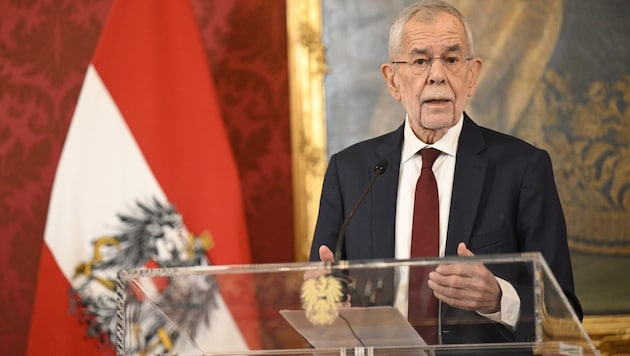 The President receives election winner Herbert Kickl in the Hofburg. The chances of a first FPÖ Federal Chancellor are increasing. (Bild: Antal Imre/Imre Antal)