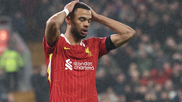 Liverpool strauchelt gegen Krisenklub Manchester United. (Bild: APA/AFP)